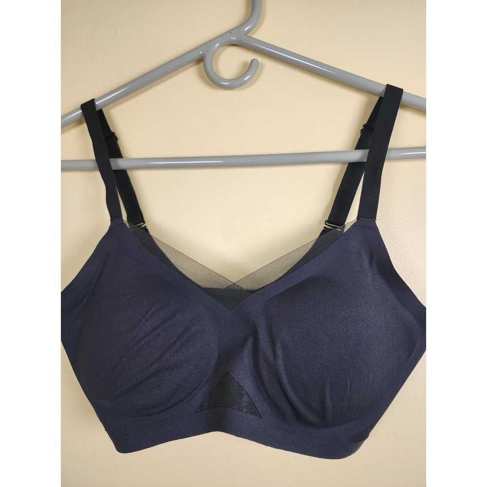 Honeylove Wireless Support Bra Black Size Small (RN 156214)